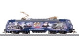 Märklin 36060 Elektrolokomotive BR 185.2 – H0 Wechselstrom – mfx Digital-Decoder, Sound, LED-Licht – Jubiläumsmodell Märklin Magazin 60 Jahre – Lokmodell 21,7 cm - 1