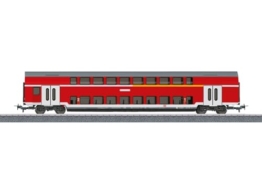 Märklin 40400 H0 Doppelstockwagen DABz 756, 1./2. Klasse, DBAG, Ep.V, WS, Bunt - 1