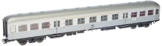 Märklin 43898 - Klassiker ModelleisenbahnPersonenwagen 1./2. Klasse, Silberlinge, Spur H0 - 1