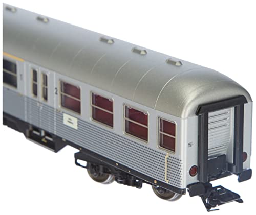 Märklin 43898 - Klassiker ModelleisenbahnPersonenwagen 1./2. Klasse, Silberlinge, Spur H0 - 3