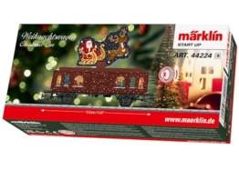 Märklin - 44224 Start up Weihnachtswagen mit Sound - Festliche Güterwagen-Erweiterung - mit Musik - detailgetreu & robust - Geschenkidee - ab 6 Jahre - Spur H0 - 1