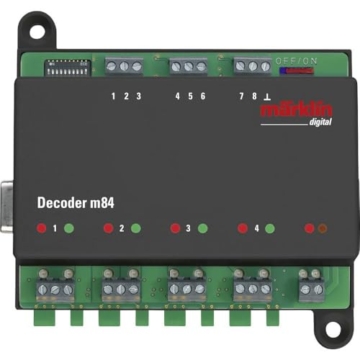 Märklin 60842 - Decoder m84, Schwarz, 1:87 - 1