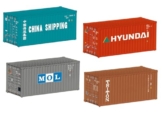 Märklin 76553 H0 Container-Set 20ft. - 1