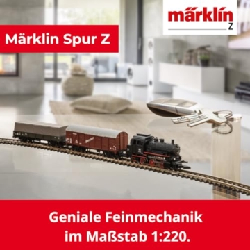 Märklin 81701 - Startpackung Güterzug, Spur Z, Lokomotive, Güterwagen, Gleise und Steuereinheit, Maßstab 1:220 - 2