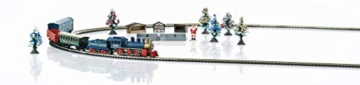 Märklin 81845 - Spur Z Weihnachtsstartpackung mit Dampflok, Wagen und Mini-Weihnachtsmarkt, ab 15 Jahre, Maßstab 1:220 - 4