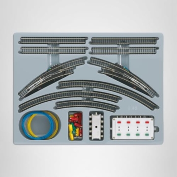 Märklin - 8192 - Spur Z - Starter Set Erweiterung - Gleissystem Erweiterung - Detaillierte Ausführung - Ideal für Modellbahnliebhaber - Maßstab 1:220 - 2