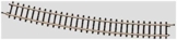 Märklin 8591 - Gleis geb. r490 mm, 13 Gr., Inhalt 10 Stück, Spur Z - 1