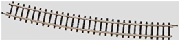 Märklin 8591 - Gleis geb. r490 mm, 13 Gr., Inhalt 10 Stück, Spur Z - 1