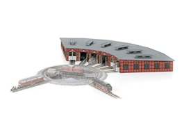 Märklin 89835 - Ringlokschuppen, DB, Spur Z, Gray - 1