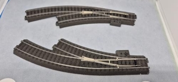 Märklin C-Gleis Weichen 24671 und 24672 aus Startset - 1
