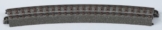 Märklin Gebogenes Gleis 24,3° | Radius 2 = 437,5 mm | C-Gleis Spur H0#24224 - 1