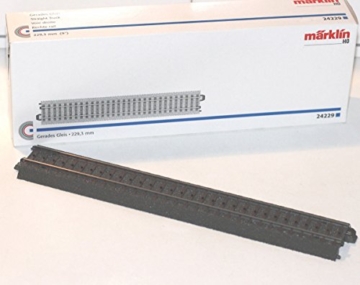 Märklin Gerades Gleis | 229,3 mm | C-Gleis Spur H0#24229 - 1