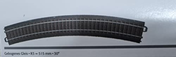 Märklin H0 24330 gebogenes C-Gleis Radius 515 MM,30 GR. 1 Gleis - 1