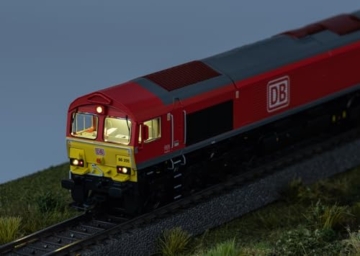 Märklin H0 39076 Diesellokomotive Class 66 – mfx+ Digitaldecoder, Sound, Rauch, LED-Beleuchtung, Hochleistungsantrieb, Epoche VI, detailreich, 24,7 cm - 2