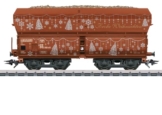 Märklin H0 48426 Weihnachtswagen 2026 – Selbstentladewagen Fad 155 mit Goldnuggets-Ladegut, limitierter Sammlerwagen, Spur H0 1:87 - 1