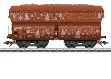 Märklin H0 48426 Weihnachtswagen 2026 – Selbstentladewagen Fad 155 mit Goldnuggets-Ladegut, limitierter Sammlerwagen, Spur H0 1:87 - 1