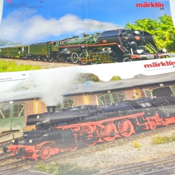 Märklin Kabel-Set + Märklin Ü-Bag (Überraschungspaket) | 4x10m Kupferkabel Rot Blau Gelb Braun | H0 Zubehör | MODELLBAHN VERKABELUNG Litzenkabel | Modelleisenbahn - 4
