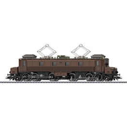 Märklin Modelleisenbahn Elektrolokomotive Serie Fc 2x3/4 - Güterzug-Elektrolokomotive Köfferli, H0 Lokomotive 22,1 cm der Schweizer Bundesbahnen (SBB) ab 15 Jahre - 1