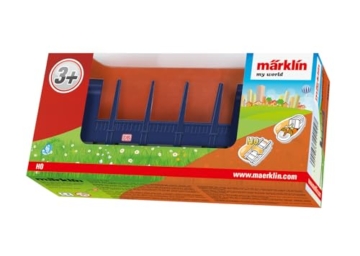 Märklin My World – 44104 - Rungenwagen – mit Magnetkupplung – Zubehör für Modelleisenbahn - ab 3 Jahren – Spur H0 - 1