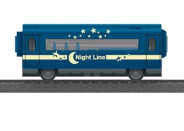 Märklin My World – 44115 - Schlafwagen Night Line – viele Details – Modellbahn Zubehör – Spur H0 - 1