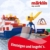 Märklin My World - 72223 Frachtschiff und Hafenkran - Spielset mit beweglichem Kran - realistisches Be- und Entladen - Zubehör - für Kinder ab 3 Jahren - Spur H0 - 2