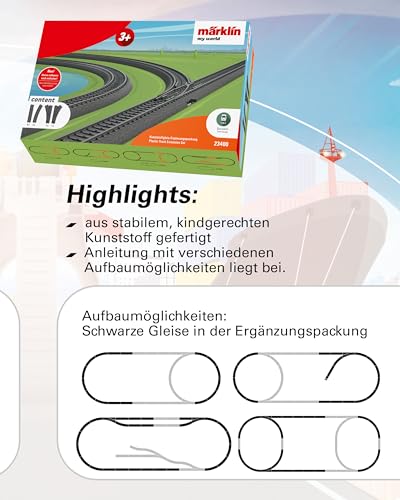 Märklin my world - Kunststoffgleis-Ergänzungspackung 23400 - 3