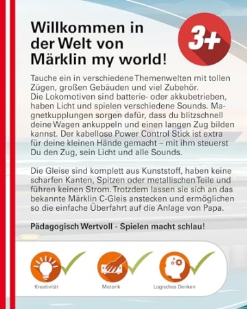 Märklin my world - Kunststoffgleis-Ergänzungspackung 23400 - 4
