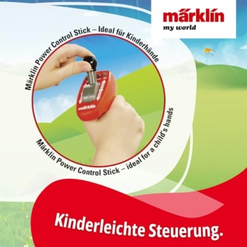 Märklin My World Startpackung - Ice Hochgeschwindigkeitszug 63 cm mit Fernsteuerung ab 3 Jahren - 5