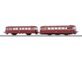 Märklin Schienenbus mit Steuerwagen Baureihe 798 und 998 - Spur H0 - Digital mfx+ - Art.-Nr. 38980 - mit Sound & Licht - 1