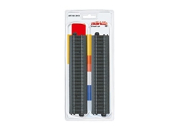 Märklin Start up – 20172 - Gerades C-Gleis 171,2 mm (Inhalt: 4X) – stabiles Modellgleis – realistische Schotteroptik – sicheres Stecksystem – Zubehör Modelleisenbahn – ab 6 Jahren – Spur H0 - 1