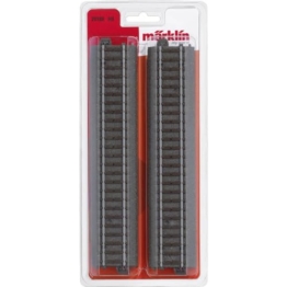 Märklin Start up - 20188 Gerades Gleis Spur H0 Länge 188,3mm - Präzise Schienengeometrie - Ideal für Modelleisenbahn-Enthusiasten - Qualität und Langlebigkeit - Für alle Altersklassen - Inhalt 4 Stück - 1