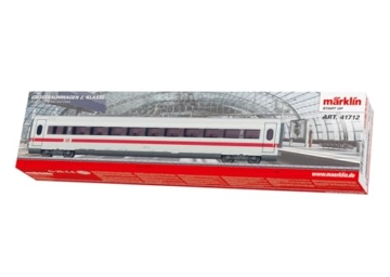 Märklin Start up 41712 H0 Großraumwagen 2. Klasse zum Ice 2 – Personenwagen mit Inneneinrichtung & getönten Fenstern, Länge 26,4 cm, ab 6 Jahren - 1