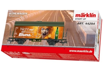Märklin Start up 44254 H0 Kühlwagen „Bluna“ – Güterwagen mit originaler Privatwagen-Gestaltung, Relex-Kupplungen, Länge 11,5 cm, ab 6 Jahren - 1