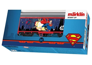 Märklin Start up 44825 - Gedeckter Güterwagen Superman - 4