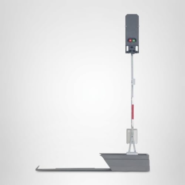 Märklin Start Up Lichtblocksignal 74391, LED Sperrsignale, Kompatibel mit C-Gleis-System, Digitale Steuerbarkeit, Spur H0 - 5