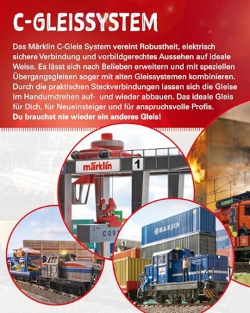 Märklin start up - Vollautomatischer Modelleisenbahn Bahnübergang Spur H0, 74924 - 6