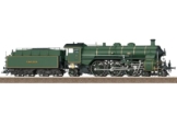 Märklin Trix H0 25435 Dampflokomotive S 3/6 „Hochhaxige“ Epoche I – Digital-Decoder, Sound, Rauchsatz, Metallausführung, LED-Beleuchtung, Gleichstrom Modelleisenbahn - 1
