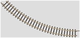 Märklin Z - Gleisstück gebogen, 10er-Set - 1