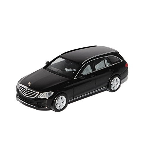 Mercedes-Benz C-Klasse Elegance Kombi Schwarz W205 Ab 2014 H0 1/87 Herpa Modell Auto - 2