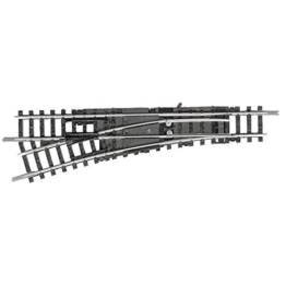 Minitrix 14954 - Manuelle Handweiche Links – Radius R4 - Detailgetreue Modelleisenbahn-Zubehör - Hohe Qualität und Präzision - Spur N - 1