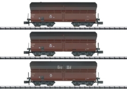MiniTrix 18269-3er-Set Selbstentladewagen Kokstransport Teil 3 der DB - 1
