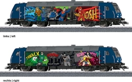 Modelleisenbahn Märklin Start up - Diesellokomotive Baureihe 285 Superhelden – digital steuerbare Spur H0, 22 cm Modelleisenbahn ab 3 Jahre - 1