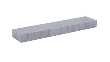 NOCH Bahnsteig Epoche III – IV, Set (4-teilig), für Märklin C-Gleis, Modellbahn Zubehör in H0 - 4