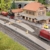 NOCH Bahnsteig Epoche III – IV, Set (4-teilig), für Märklin C-Gleis, Modellbahn Zubehör in H0 - 5