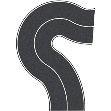 NOCH® Bundesstraße, realistisches Modell Straße, Asphalt 100 x 8 cm für die Spurweite H0 ideal zum Modellbau und DIY - 3