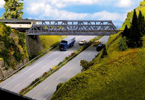 NOCH® Gitterbrücke Universal 1-gleisige H0 Brücke Modellbahnzubehör - 2