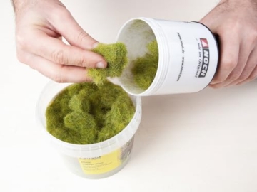 NOCH® Gras-Kleber XL, mit Spezialklebstoff für Modellbau, 750 g langanhaltende Beflockung - 2