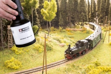 NOCH Gras-Master 3.0 elektrostatisches Begrasungsgerät für Modellbau, Landschaftsbau & Diorama – inkl. Siebe, 9V-Betrieb, für statisches Gras & Modellbahn Gelände (60111) - 2