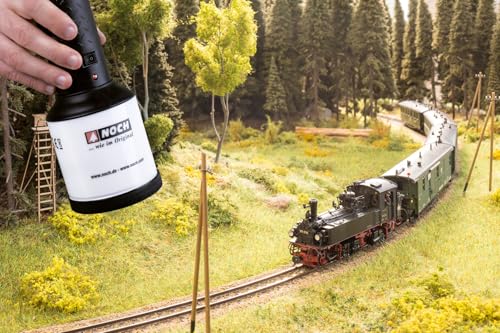 NOCH Gras-Master 3.0 elektrostatisches Begrasungsgerät für Modellbau, Landschaftsbau & Diorama – inkl. Siebe, 9V-Betrieb, für statisches Gras & Modellbahn Gelände (60111) - 2
