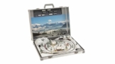 NOCH® Modellbahnkoffer „St. Anton“, mit Märklin mini-Club Gleisen, für Spur Z, Winterlandschaft - 1